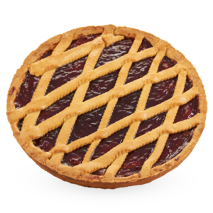 Crostata classica rotonda ciliegia